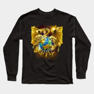 king ghidorah Long Sleeve T-Shirt